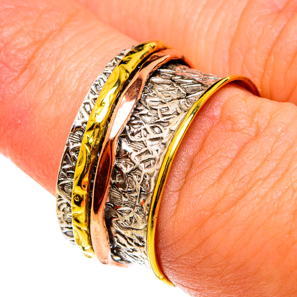 Meditation Spinner Rings handcrafted by Ana Silver Co - RING76474