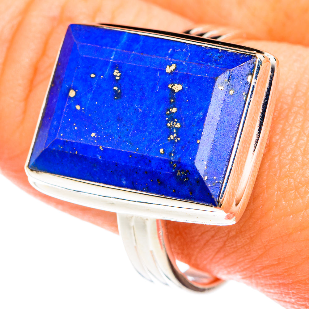 Lapis Lazuli Rings handcrafted by Ana Silver Co - RING76482