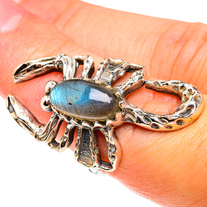 Labradorite Rings handcrafted by Ana Silver Co - RING76484