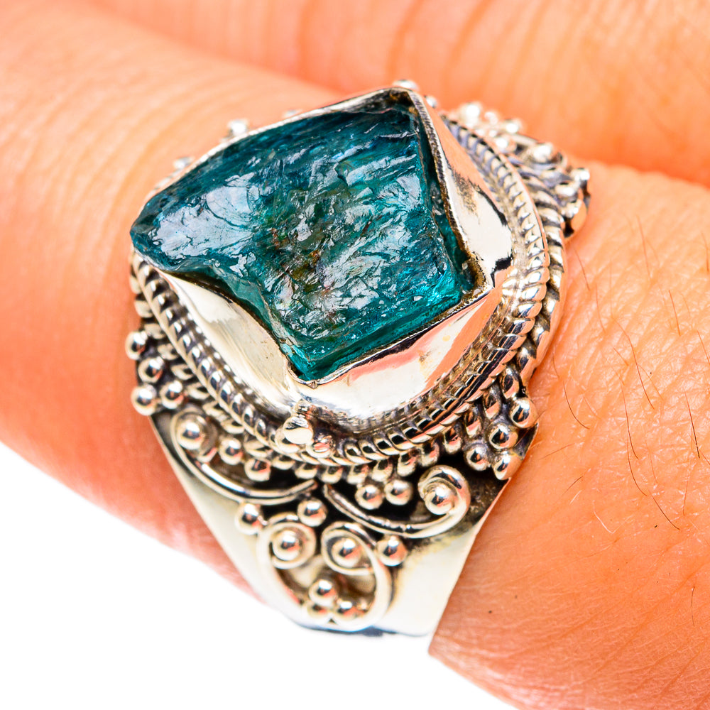 Apatite Rings handcrafted by Ana Silver Co - RING76486
