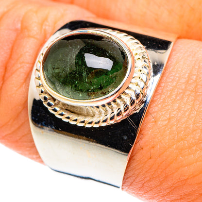 Green Aventurine Rings handcrafted by Ana Silver Co - RING76489
