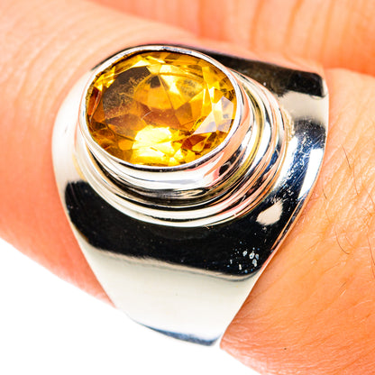 Citrine Rings handcrafted by Ana Silver Co - RING76491