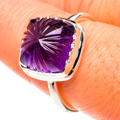 Amethyst Rings handcrafted by Ana Silver Co - RING76498