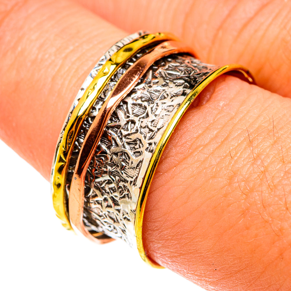 Meditation Spinner Rings handcrafted by Ana Silver Co - RING76502