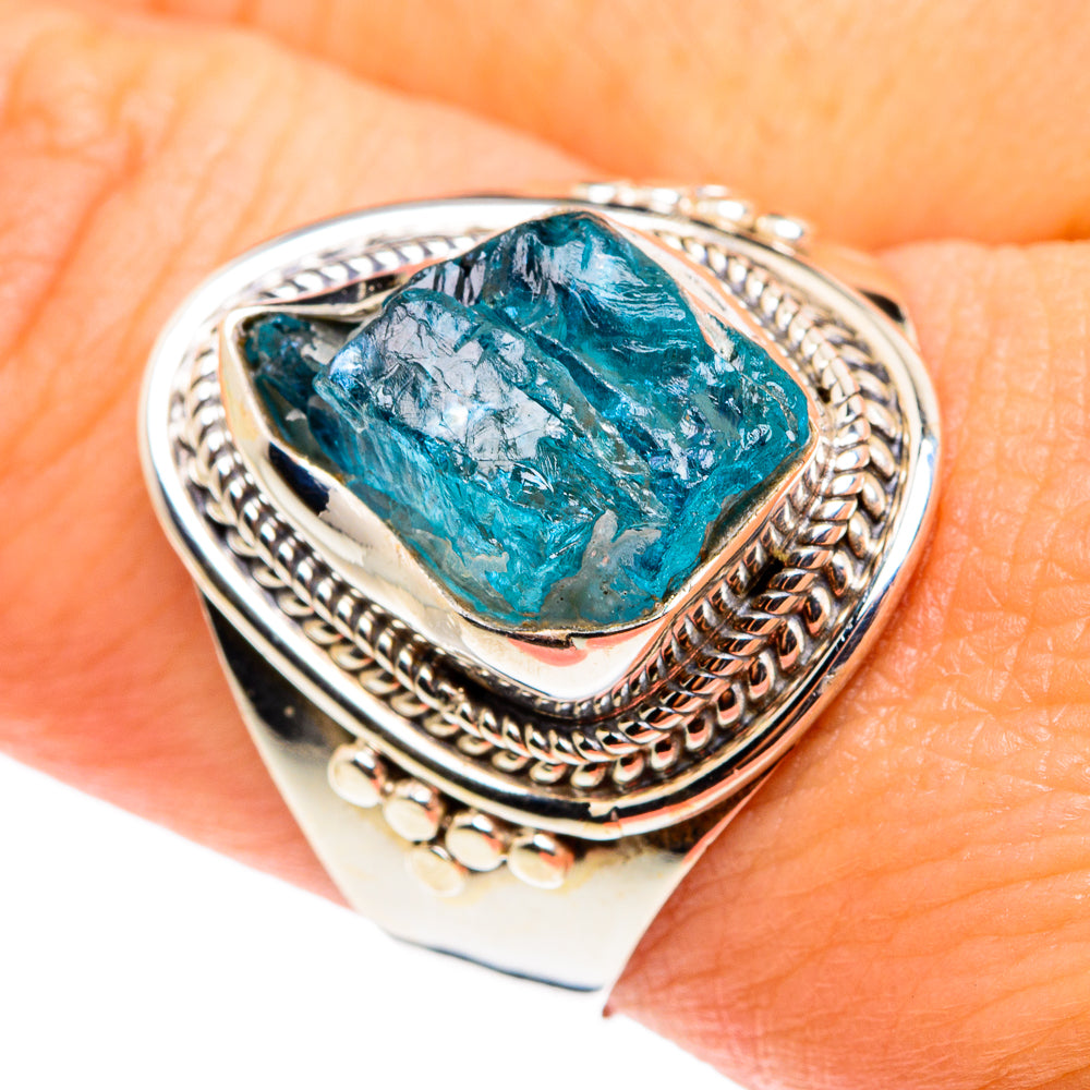 Apatite Rings handcrafted by Ana Silver Co - RING76506