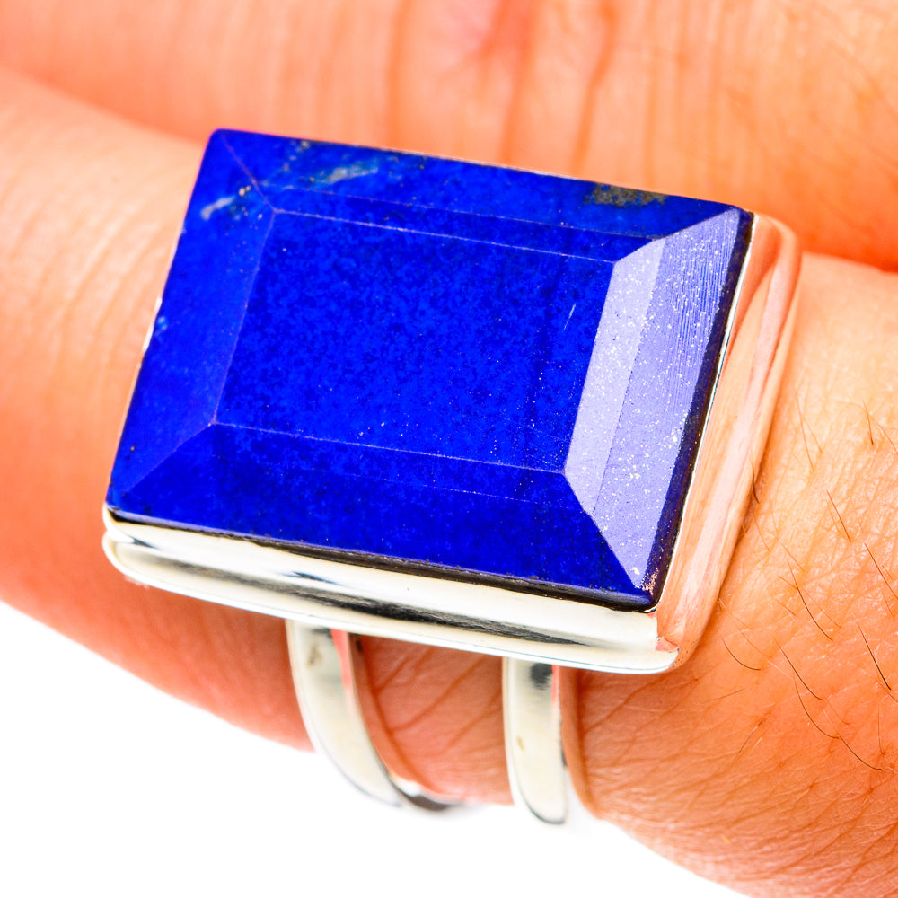 Lapis Lazuli Rings handcrafted by Ana Silver Co - RING76512