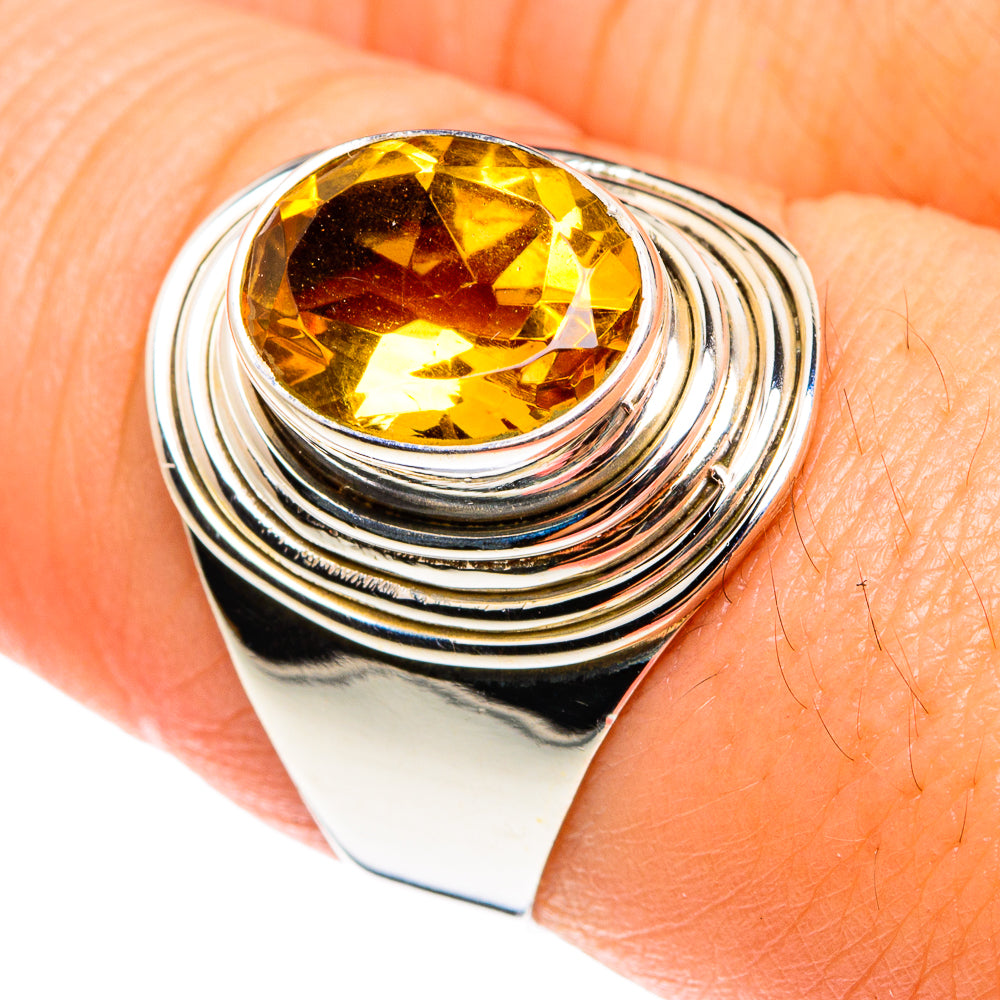 Citrine Rings handcrafted by Ana Silver Co - RING76522
