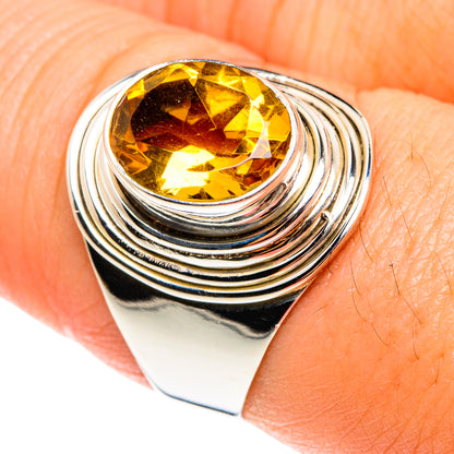 Citrine Rings handcrafted by Ana Silver Co - RING76522