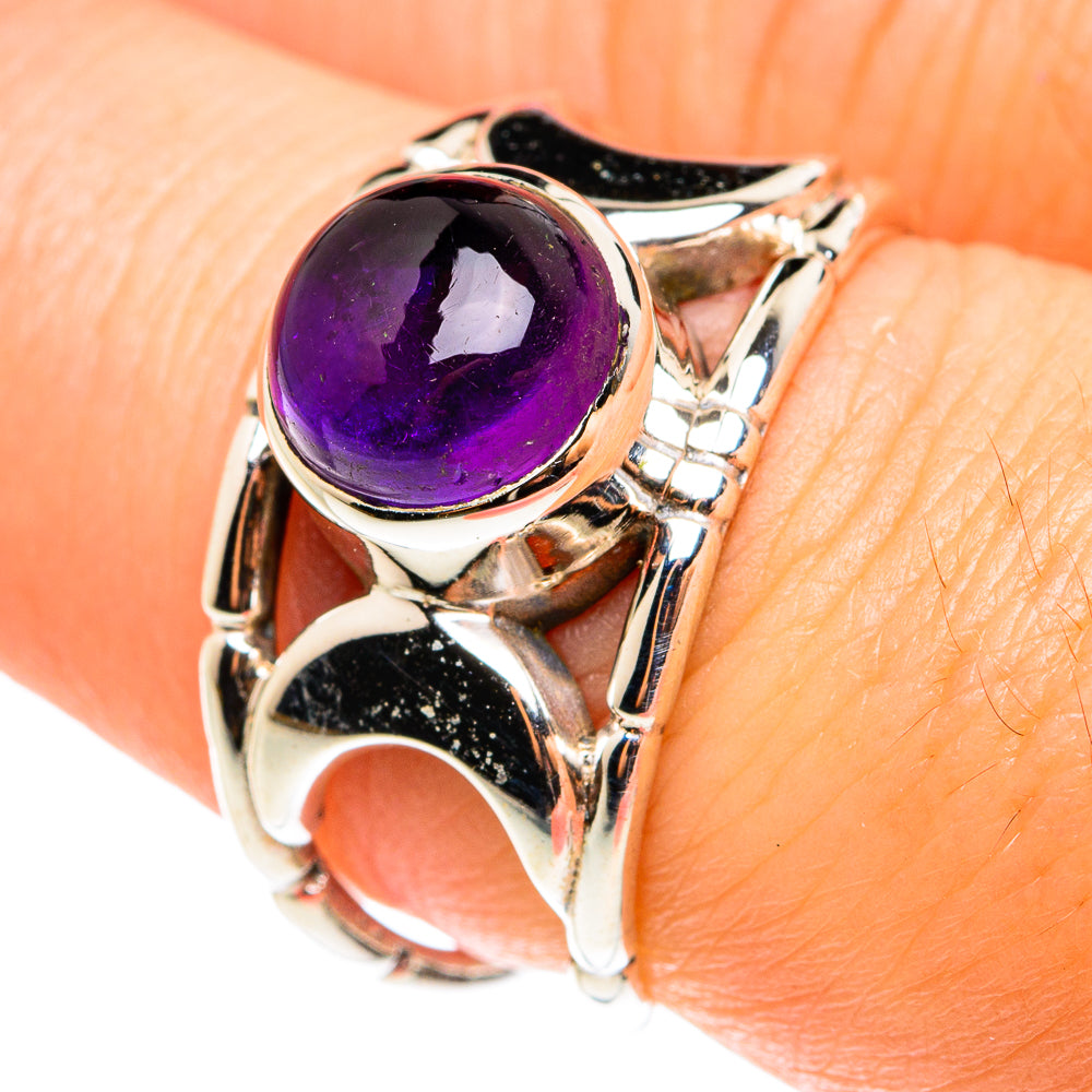 Amethyst Rings handcrafted by Ana Silver Co - RING76536