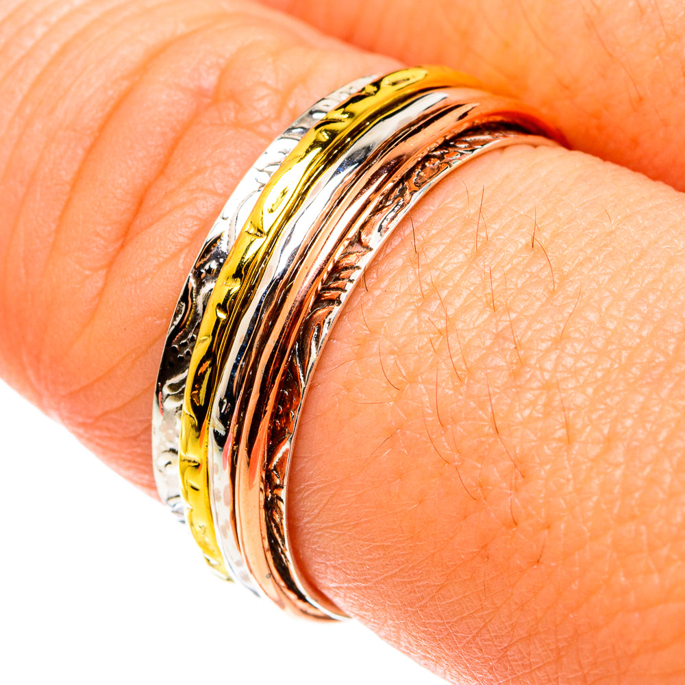 Meditation Spinner Rings handcrafted by Ana Silver Co - RING76539