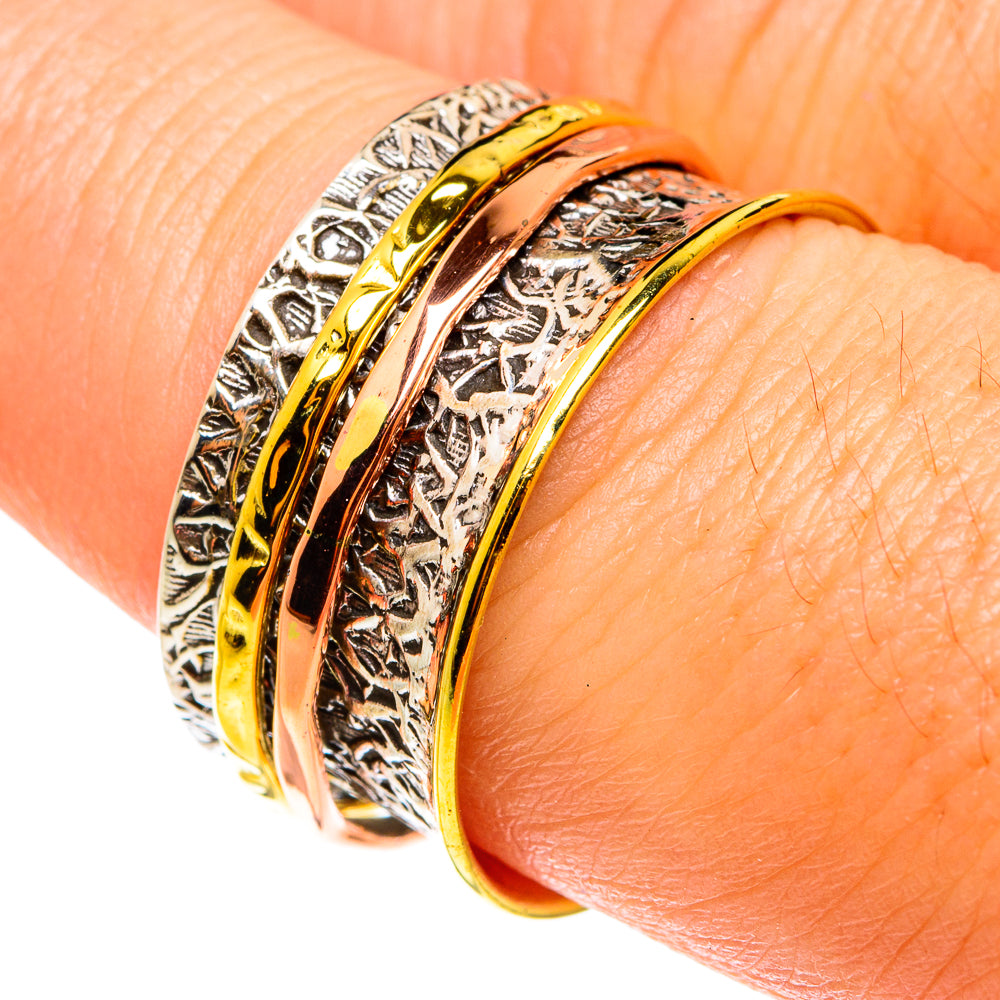 Meditation Spinner Rings handcrafted by Ana Silver Co - RING76541