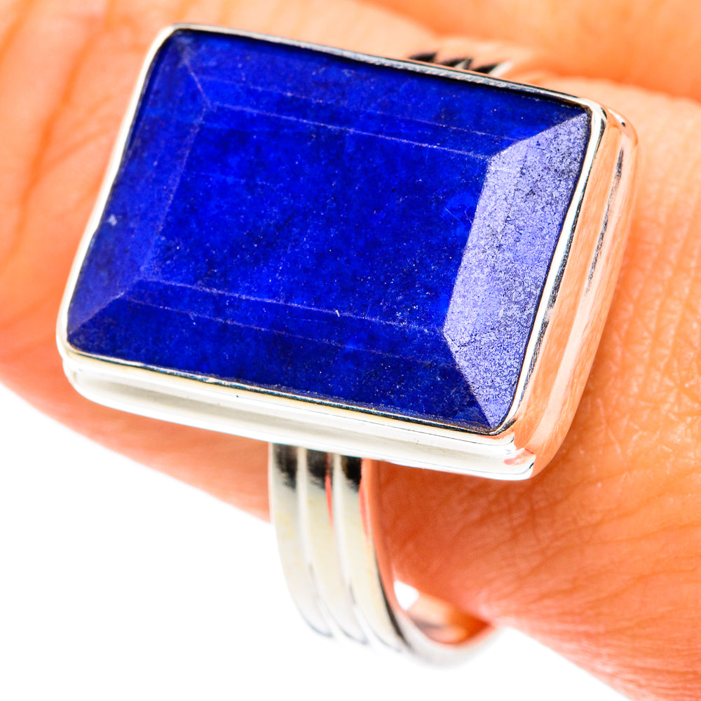 Lapis Lazuli Rings handcrafted by Ana Silver Co - RING76549