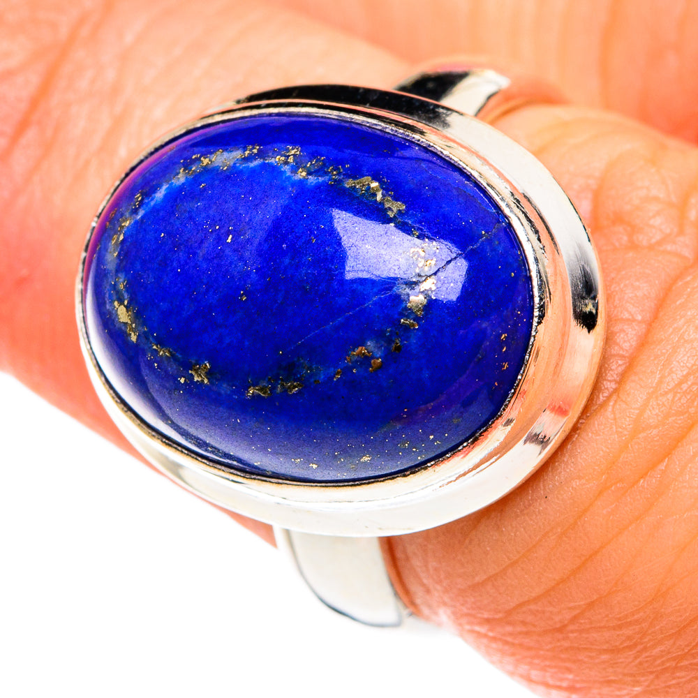 Lapis Lazuli Rings handcrafted by Ana Silver Co - RING76554