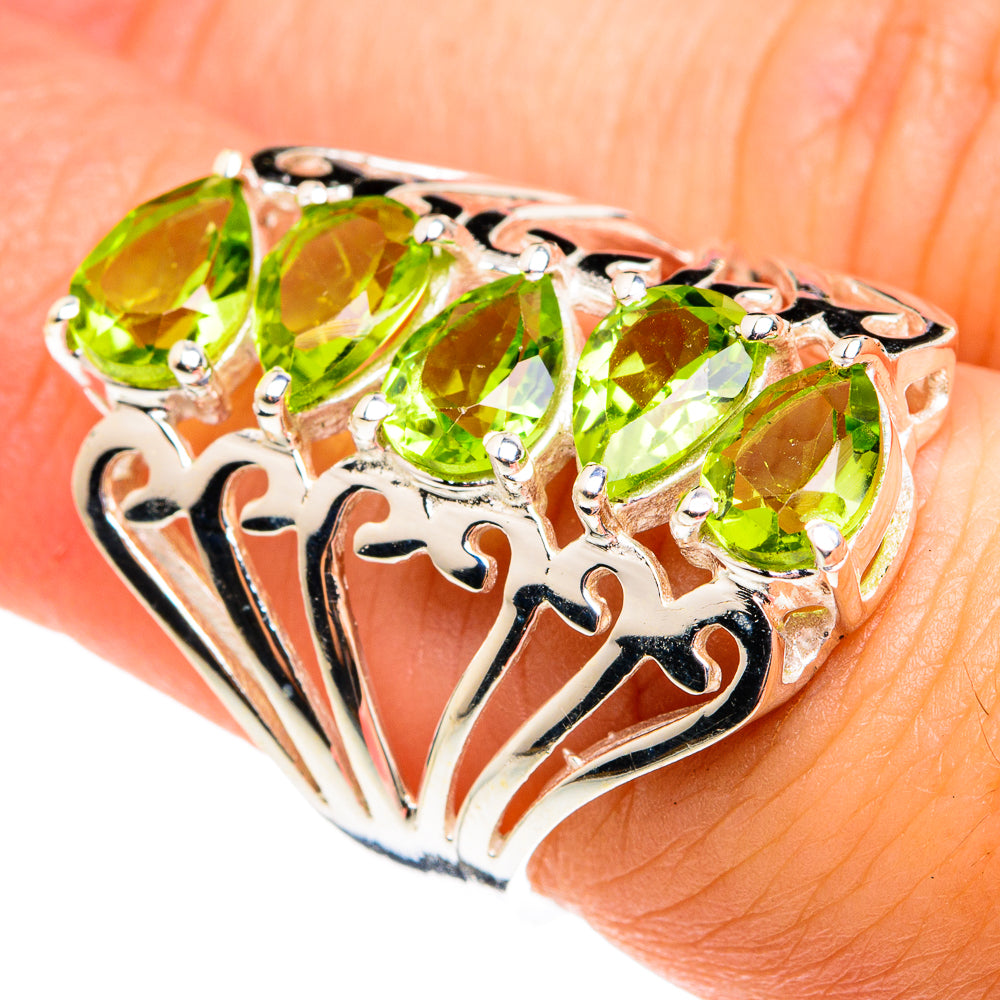Peridot Rings handcrafted by Ana Silver Co - RING76558