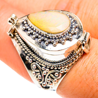 Ethiopian Opal Rings handcrafted by Ana Silver Co - RING76584