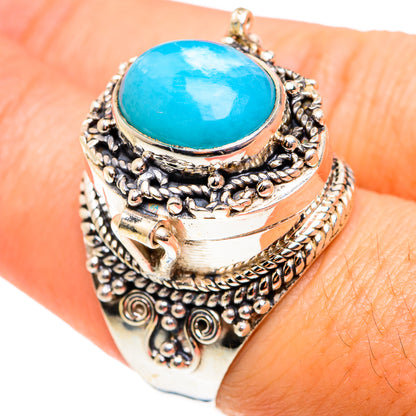 Larimar Rings handcrafted by Ana Silver Co - RING76590