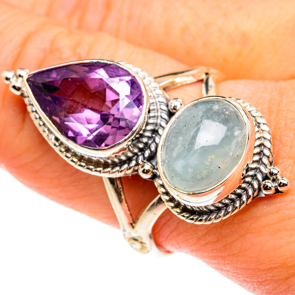 Amethyst Rings handcrafted by Ana Silver Co - RING76610