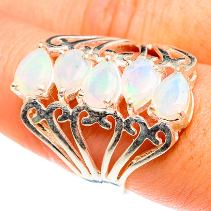 Ethiopian Opal Rings handcrafted by Ana Silver Co - RING76612