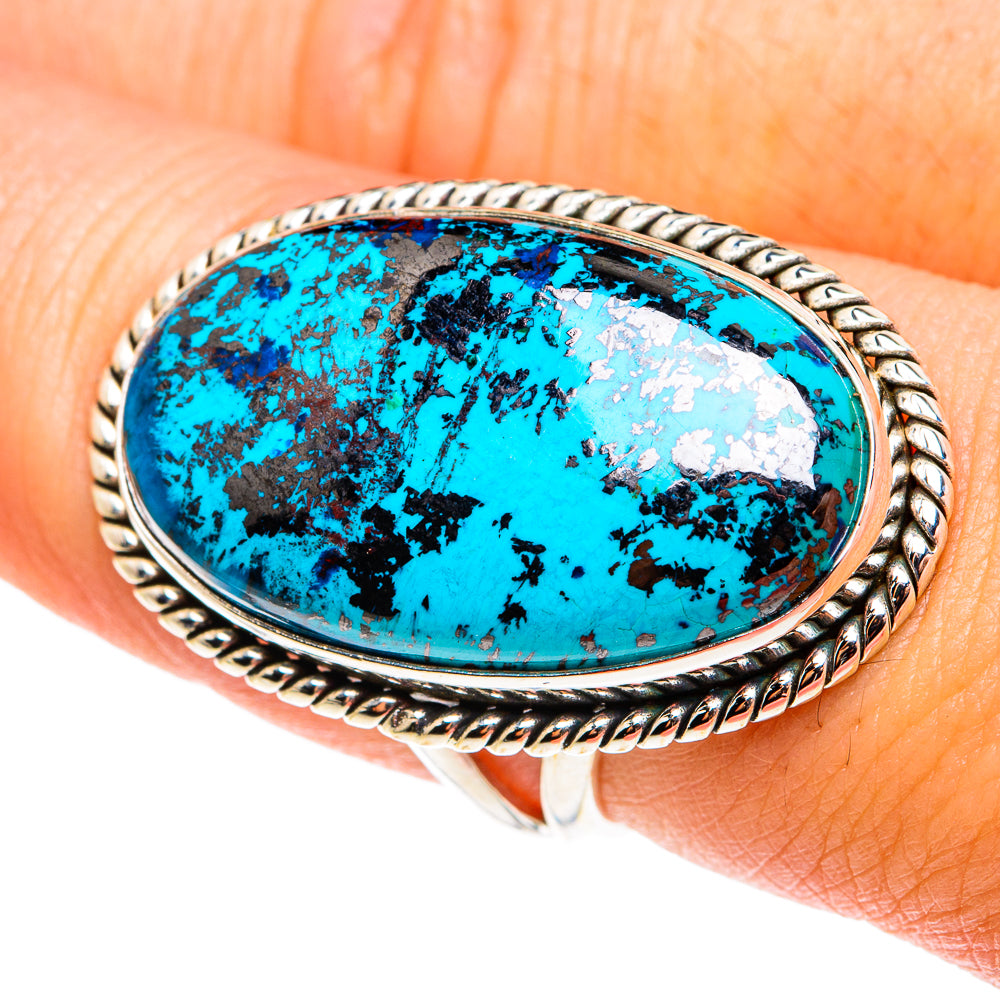 Shattuckite Rings handcrafted by Ana Silver Co - RING76619