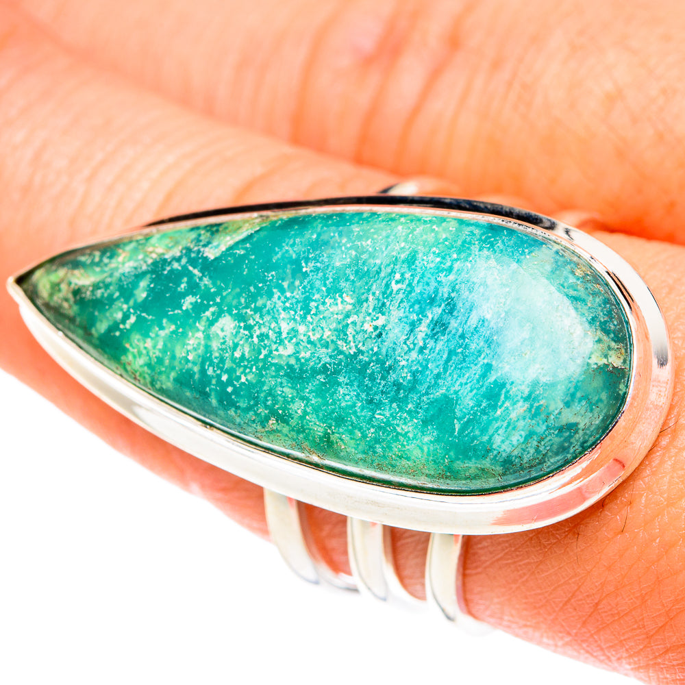 Amazonite Rings handcrafted by Ana Silver Co - RING76630