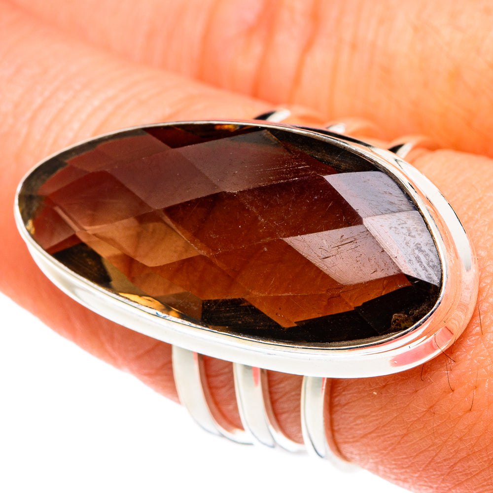 Smoky Quartz Rings handcrafted by Ana Silver Co - RING76631