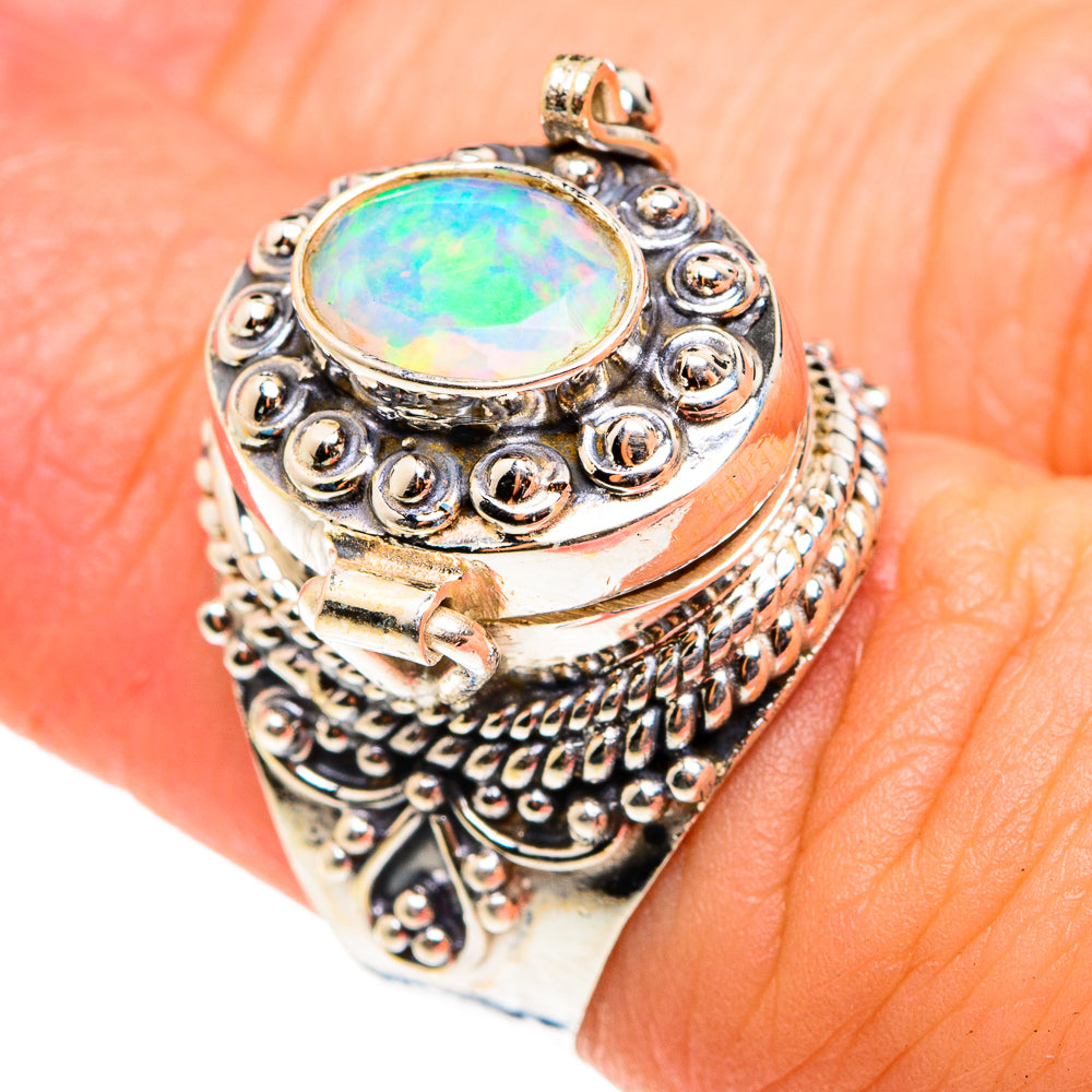 Ethiopian Opal Rings handcrafted by Ana Silver Co - RING76648