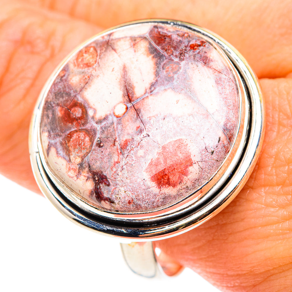 Poppy Jasper Rings handcrafted by Ana Silver Co - RING76657