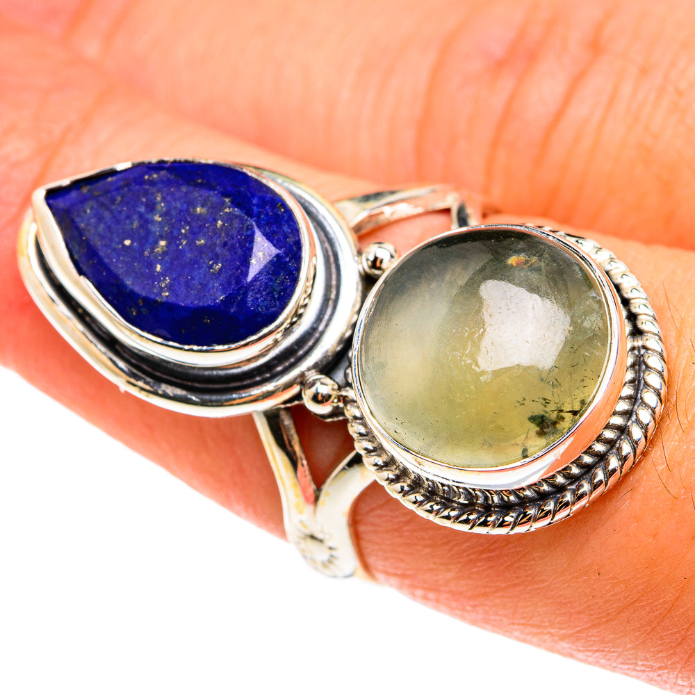 Prehnite Rings handcrafted by Ana Silver Co - RING76666