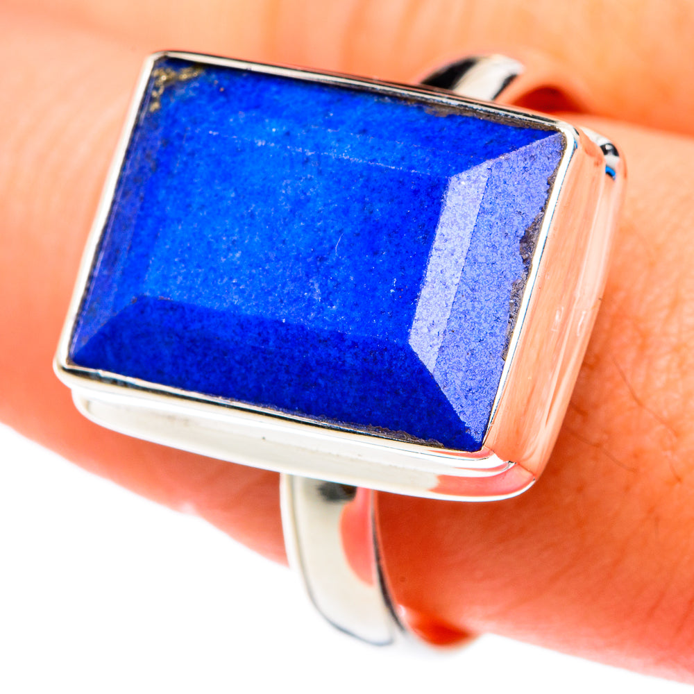 Lapis Lazuli Rings handcrafted by Ana Silver Co - RING76672