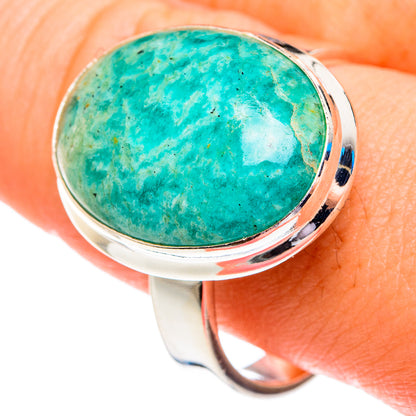 Amazonite Rings handcrafted by Ana Silver Co - RING76677