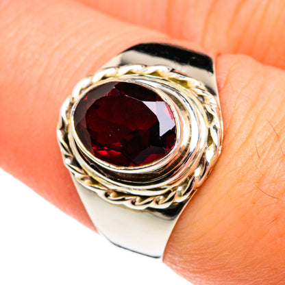 Garnet Rings handcrafted by Ana Silver Co - RING76684