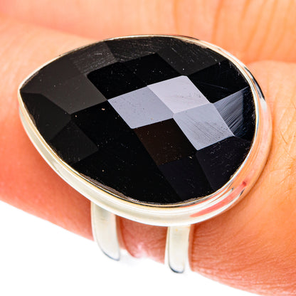 Black Onyx Rings handcrafted by Ana Silver Co - RING76693