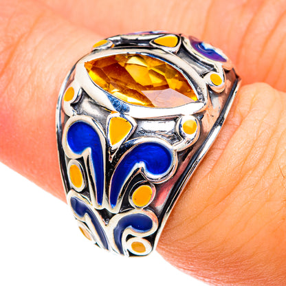 Citrine Rings handcrafted by Ana Silver Co - RING76697