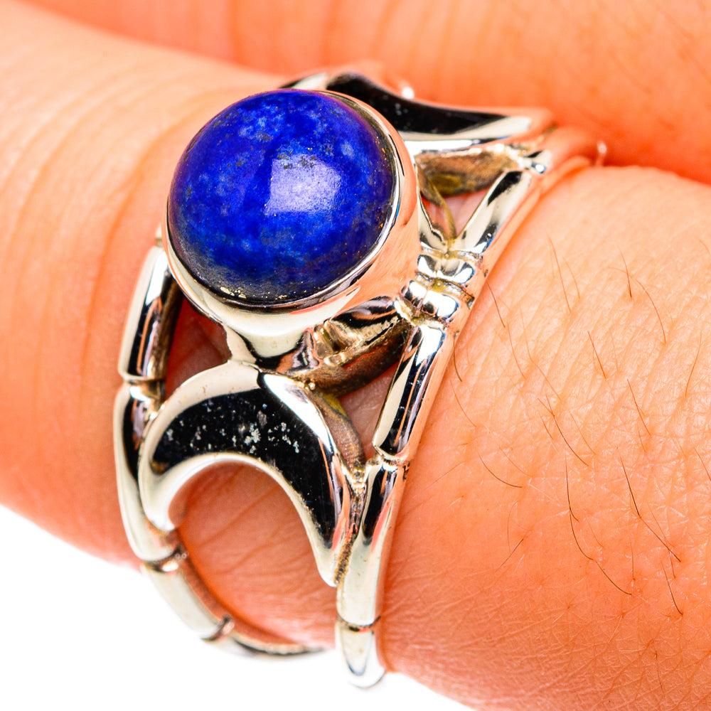 Lapis Lazuli Rings handcrafted by Ana Silver Co - RING76703