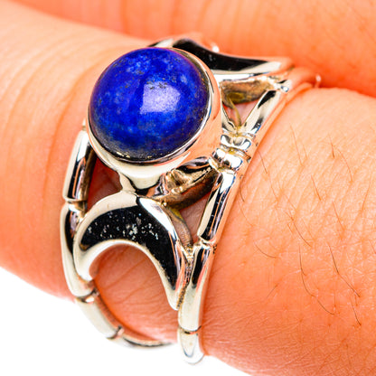 Lapis Lazuli Rings handcrafted by Ana Silver Co - RING76703