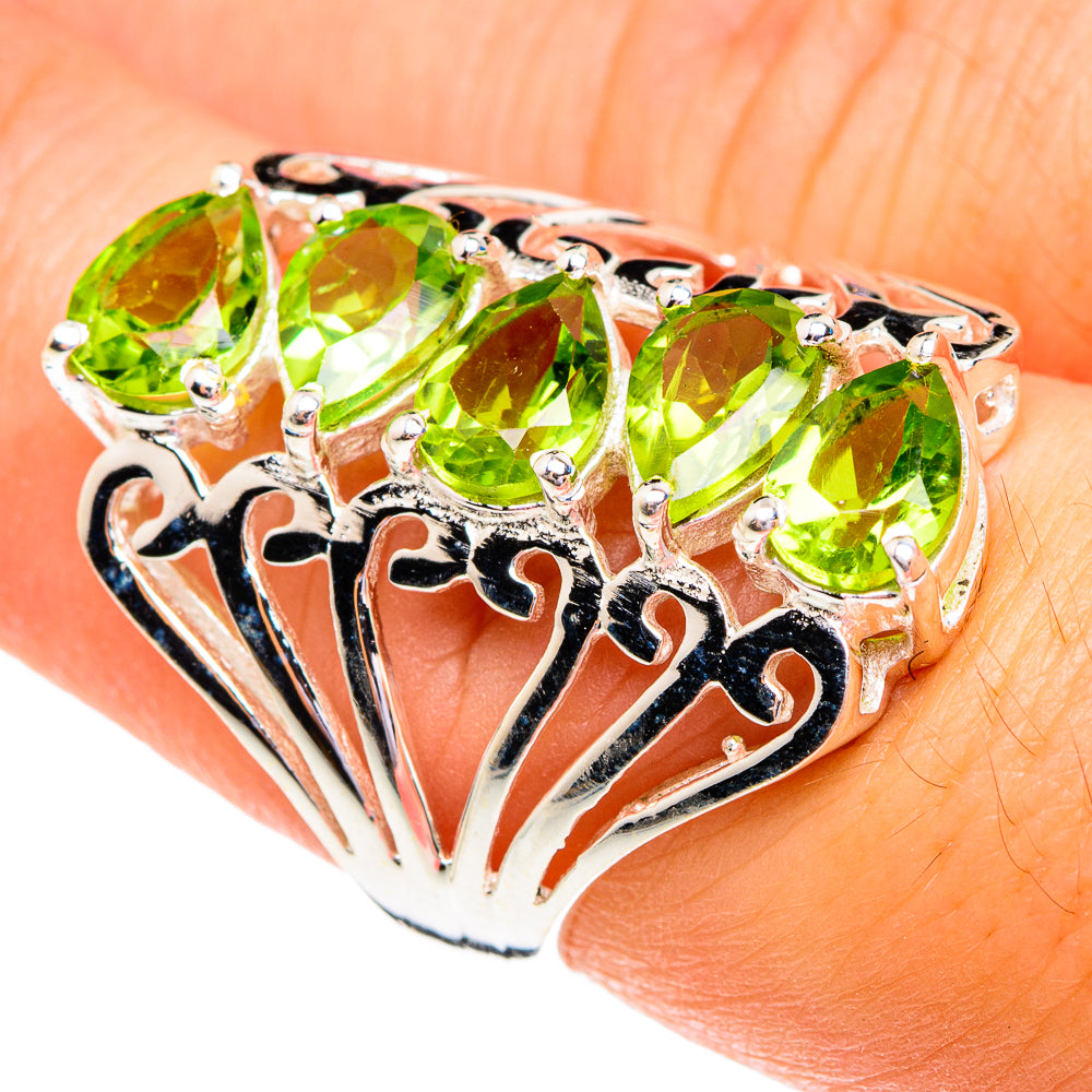 Peridot Rings handcrafted by Ana Silver Co - RING76705