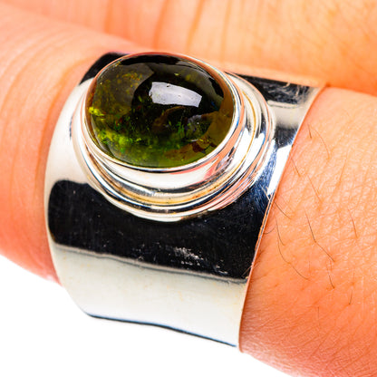 Green Aventurine Rings handcrafted by Ana Silver Co - RING76706