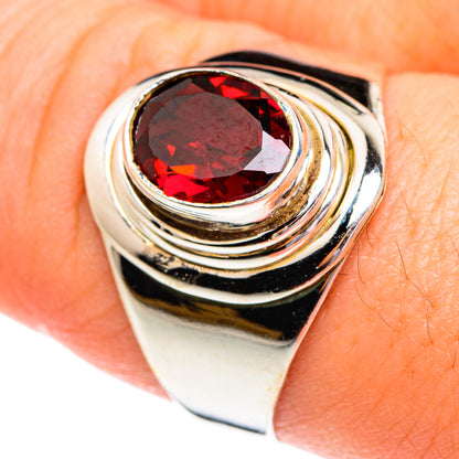 Garnet Rings handcrafted by Ana Silver Co - RING76713
