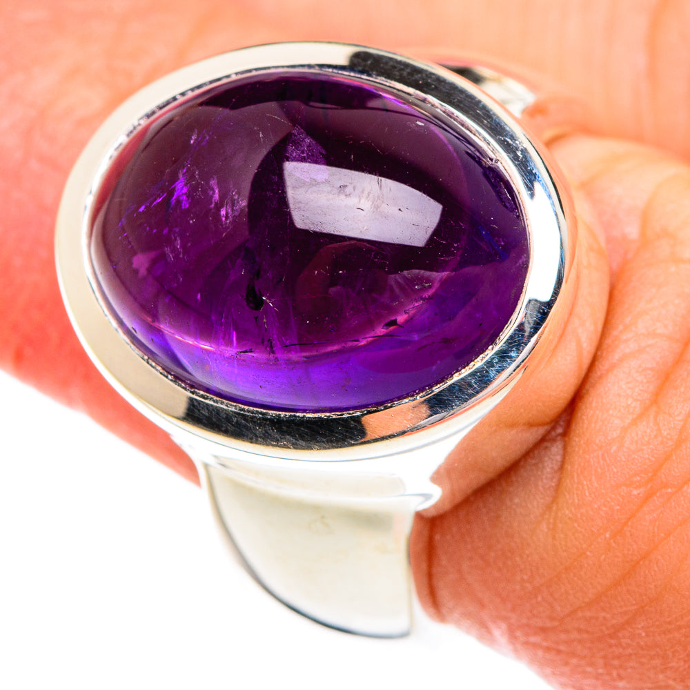 Amethyst Rings handcrafted by Ana Silver Co - RING76716