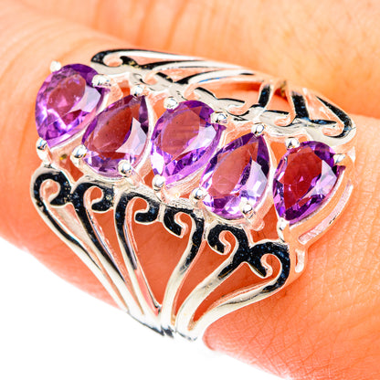 Amethyst Rings handcrafted by Ana Silver Co - RING76718