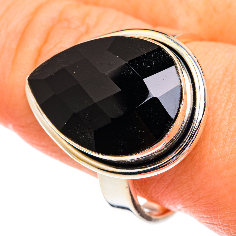 Black Onyx Rings handcrafted by Ana Silver Co - RING76722