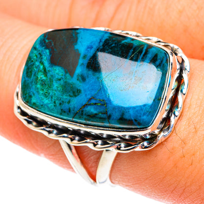 Shattuckite Rings handcrafted by Ana Silver Co - RING76731