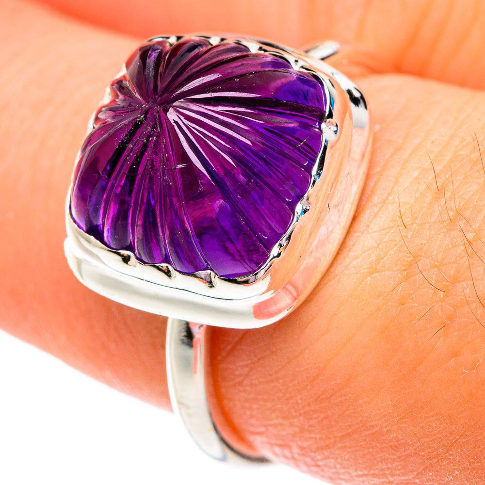 Amethyst Rings handcrafted by Ana Silver Co - RING76743
