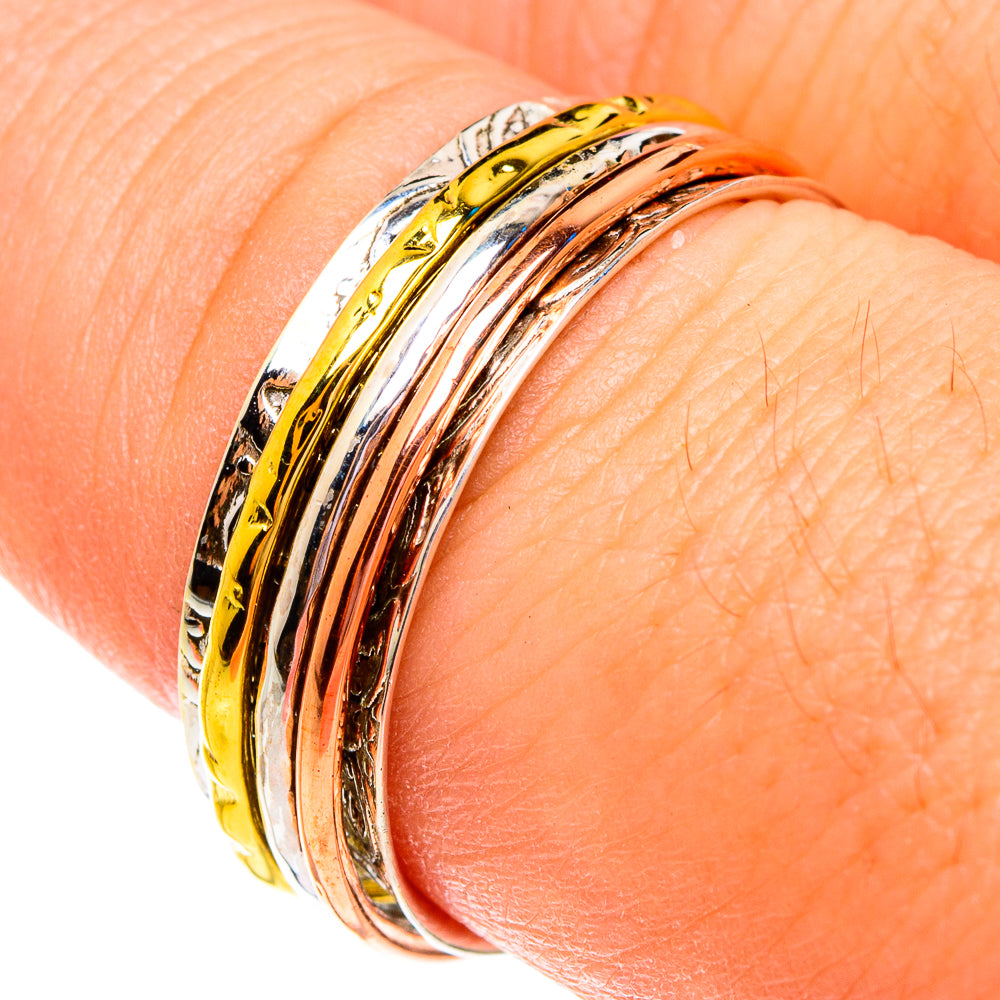 Meditation Spinner Rings handcrafted by Ana Silver Co - RING76749