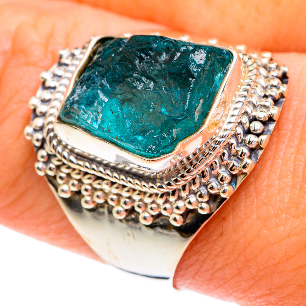 Apatite Rings handcrafted by Ana Silver Co - RING76755