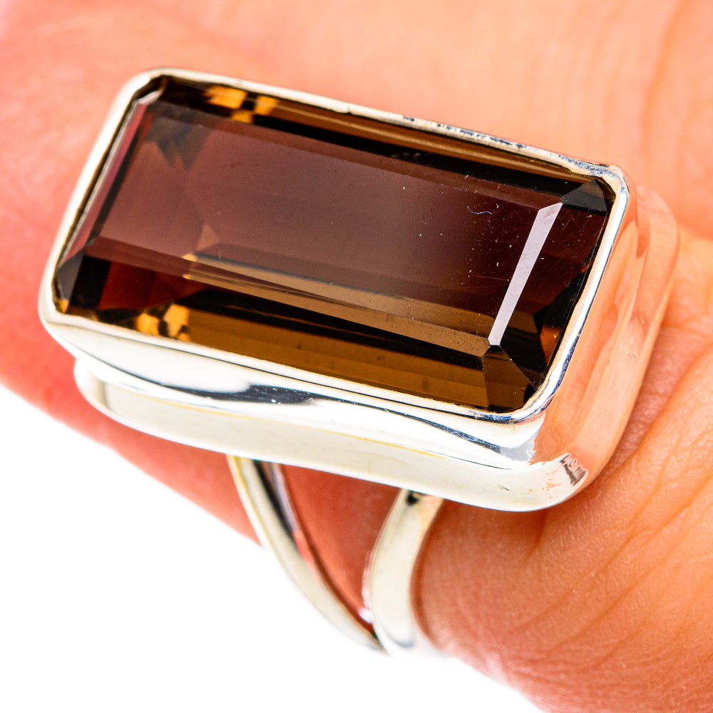 Smoky Quartz Rings handcrafted by Ana Silver Co - RING76760