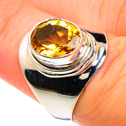 Citrine Rings handcrafted by Ana Silver Co - RING76762