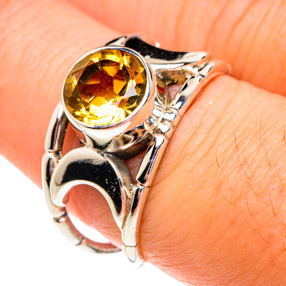 Citrine Rings handcrafted by Ana Silver Co - RING76763