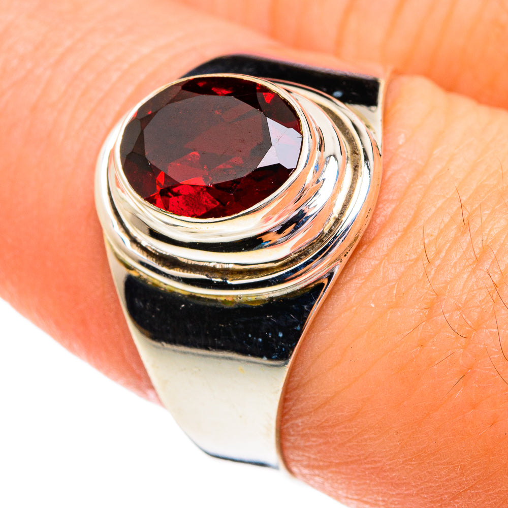 Garnet Rings handcrafted by Ana Silver Co - RING76766