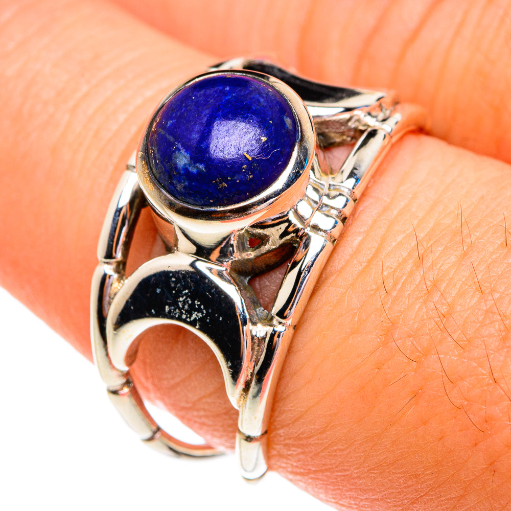 Lapis Lazuli Rings handcrafted by Ana Silver Co - RING76781